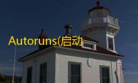 Autoruns(启动项目管理工具)